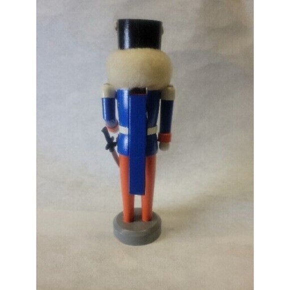 Christmas Nutcracker Guard Erzgebirge Germany Wooden 11" - Picture 8 of 11